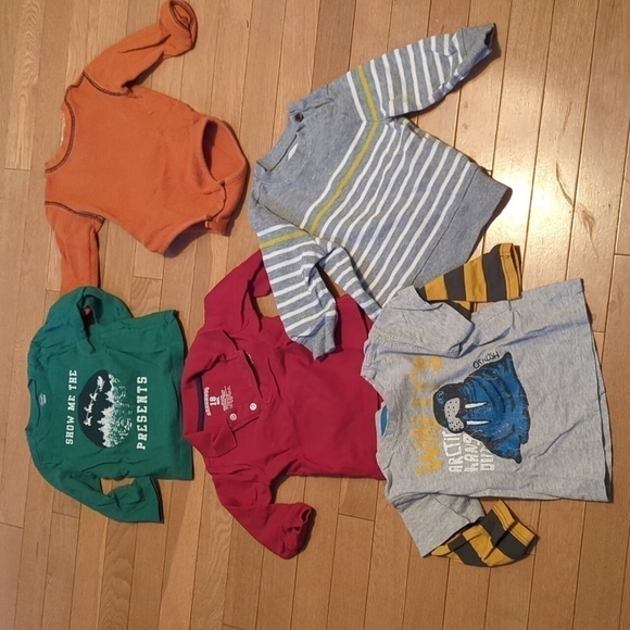 see description Other - Old Navy Long Sleeve Shirts Toddler Boys 18 Months